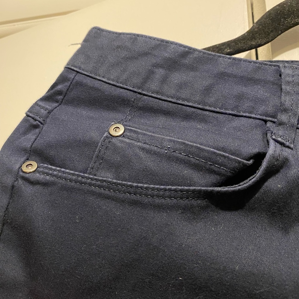 Zara Man Dark Blue Trousers - Picture 2 of 4